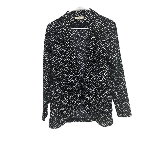 Elodie Women’s Long Sleeve Lightweight Open Front Blazer With Pockets Size M - Picture 1 of 5